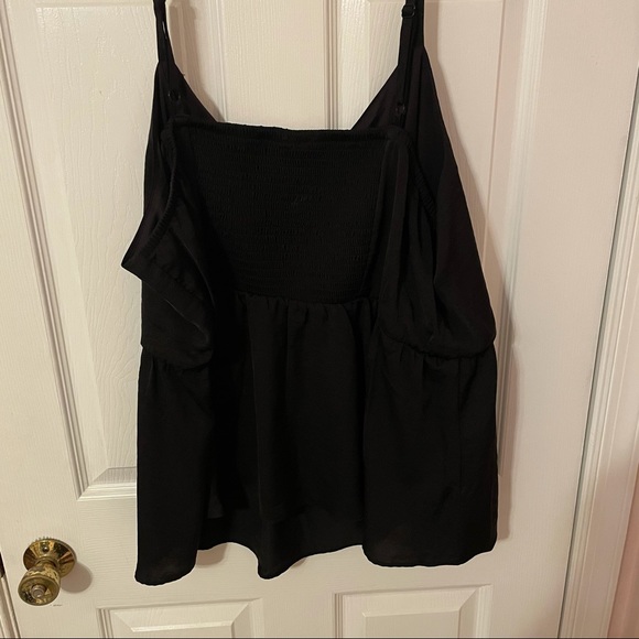 Black Torrid Babydoll Blouse - Picture 3 of 6